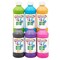 Colorations Paraben-Free Washable Tempera Paint for Kids - 8 Ounce Bottles, Set of 6 Colors, Non-Toxic and Made in the USA